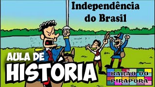 Aula de História Independência do Brasil [upl. by Tuinenga180]