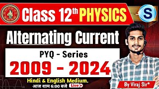 Physics Class 12 Chapter 7 PYQ  Alternating Current Class 12 PYQ Bihar Board  Science Samrajya [upl. by Ahsekram766]