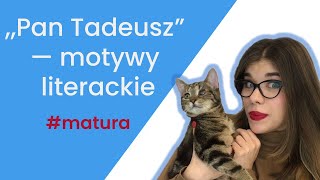 „Pan Tadeuszquot  najważniejsze motywy literackie matura2021 matura językpolski [upl. by Anawal]