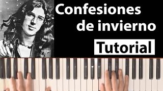 Como tocar quotConfesiones de inviernoquot Sui Generis  Tutorial y partitura [upl. by Liz]