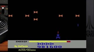 Megamania ATARI 2600 Gameplay 999999 pts [upl. by Pettifer]