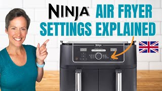 How to use the settings on Ninja AIR FRYER [upl. by Lothario]