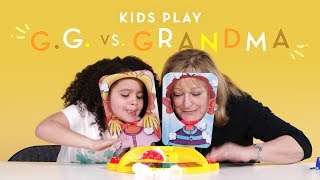 GG vs Grandma  Kids Play  HiHo Kids [upl. by Petulah]