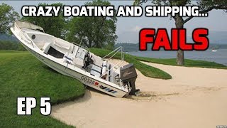 ShippingBoating crashes and failures compilation Crazy Boat Accidents Ep 5 [upl. by Anirtep]