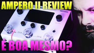 Review Hotone Ampero II  a melhor pedaleira chinesa [upl. by Susumu]