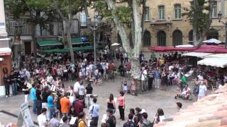 Flashmob OFJ en résidence au Grand Théâtre de Provencemov [upl. by Goode]