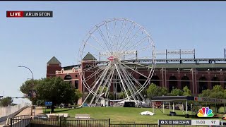 Globe Life Field prepares for 2024 MLB All Star Game  NBC DFW [upl. by Ecile]