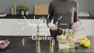 Ingefærshot med citron amp honning og Quooker [upl. by Magel]