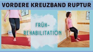 Versuche DIESE Übungen nach einem Kreuzbandriss I Frührehabilitation [upl. by Modesta]