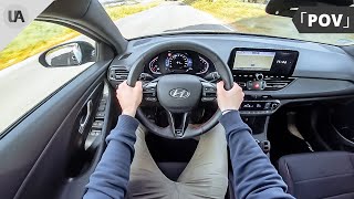 2021 HYUNDAI i30 FASTBACK NLine  10 TGDi  120HP DCT  4K POV TEST DRIVE [upl. by Anaujait799]