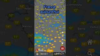 France météo aujourdhui 🌦️⛈️🌧️🇲🇫 [upl. by Hsan]