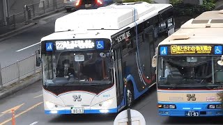 20230419 BYD K8 10 電気バス 阪急バス 8002 茨木営業所所属 大阪230い8002 ｢22 粟生団地･彩都粟生北｣行き 千里中央駅周辺 [upl. by Danaher]