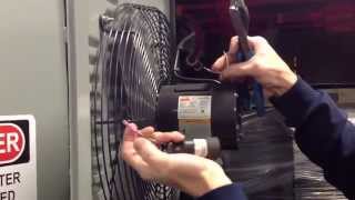 Dayton Fan Motor Start amp Run Capacitor Replacement [upl. by Drummond]