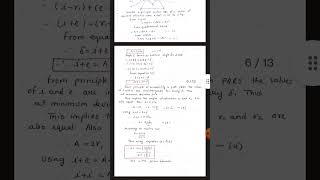 OPTICS Class 11 Physics  Handwritten notes with numericals Maharashtra Board shorts short [upl. by Oberstone]