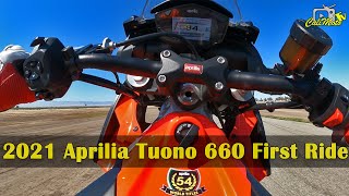 Aprilia Tuareg 660 2023  MotoRaw 4K [upl. by Frendel]