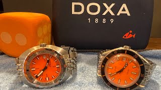 Dos Doxa’s … Comparing my Doxa Sub 300T vs my Doxa Sub 200 [upl. by Anitserp377]