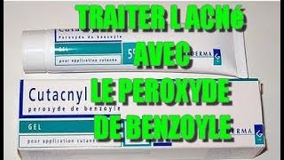 le PEROXYDE DE BENZOYLE pour traiter lacné [upl. by Ruben]