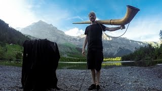 GoPro HERO4  Arthur Henry  Alphorn Beatbox with loopstation [upl. by Trudnak]