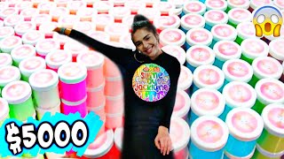 5000 SLIME MANIA HAUL SLIME REVIEW  SLIME MANIA 2018 VLOG [upl. by Priebe]