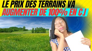 Pourquoi ACHETER les TERRAINS avant JANVIER 2025 en Côte dIvoire [upl. by Kcim]