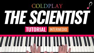 Como tocar quotThe scientistquotColdplay  Piano tutorial y partitura [upl. by Lletnuahs]