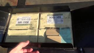 75x55mm Swiss Gewehrpatrone 11 ammo unboxing [upl. by Akerdal]