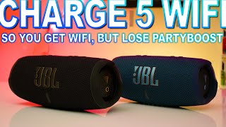 JBL Charge 5 Wifi Review  Is Wifi Worth The Upgrade [upl. by Ahsiral]