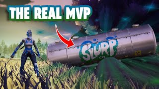 SLURP TRUCK IS THE REAL MVP 🏆  FORTNITE  CHIEF MARA [upl. by Thornie]