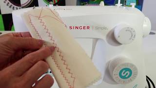 Singer Simple 3337 8 How to Change Feet [upl. by Tloc]