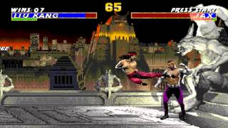 Ultimate Mortal Kombat 3 Liu Kang [upl. by Ahsat]