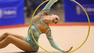 Rhythmic Gymnastics Hoop Montage [upl. by Estrella991]