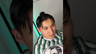 How to fix front hair cowlick 💇‍♂️💈📚 hairtips barber melbournebarber hairtransformation [upl. by Ralli]