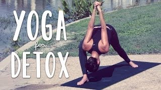 Detox Yoga  20 Minute Yoga Flow for Detox and Digestion [upl. by Leund]