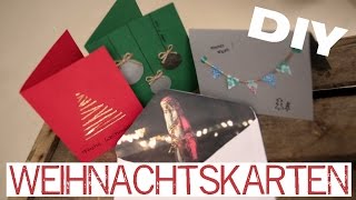 DIY Weihnachtskarten  kekulo [upl. by Holden]