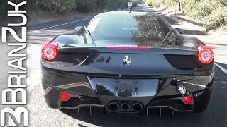 Ferrari 458 Italia with iPE Exhaust  In Action [upl. by Eleen]