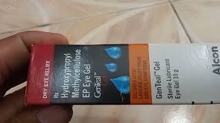 Genteal Eye Gel  Hydroxypropyl Methylcellulose Ep Eye Gel  Genteal Eye Gel Uses Review Hindi [upl. by Auqinehs616]