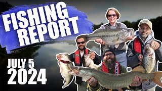 Fishing Report  July 5 2024 [upl. by Erde441]