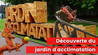 On découvre le Jardin dAcclimatation à Paris avec ses coasters [upl. by Braynard916]