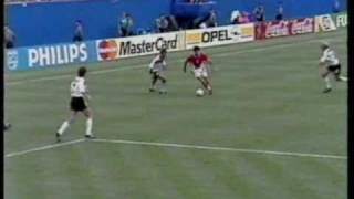 Bulgaria v Germany World Cup USA 94 ITV [upl. by Attenoj]