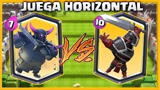 ¿¡ SE PUEDE JUGAR EN HORIZONTAL al CLASH ROYALE  NUEVO JUEGO CASTLE CRUSH [upl. by Evod66]