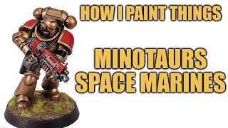 Minotaurs the Easy Way  How I Paint Things [upl. by Major]