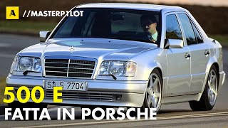 La MERCEDES fatta in PORSCHE esiste e lho provata E500 w124 [upl. by Ehcram]