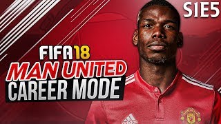 SACKED IN THE MORNING  FIFA 18 Manchester United Career Mode  S1 E5 [upl. by Harriet583]