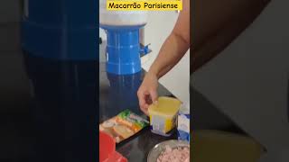 Parte 01 como Fazer macarrão Parisiense culinaria macarraocremoso shorts macarraofacil [upl. by Jaquelin276]