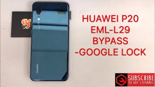 HUAWEI P20EMLL29 frp bypass v900 google account NO Help amp Feedback NEW SOLUTION [upl. by Pruchno]