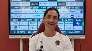 PREGARA MISTER ALESSANDRO NESTA COSENZA CALCIO vs AC REGGIANA [upl. by Roscoe]