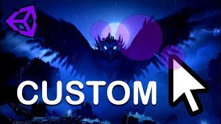 HOW TO CUSTOMIZE YOUR MOUSE CURSOR  UNITY TUTORIAL [upl. by Sidoney902]