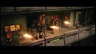 Dredd  Three Gatling Guns vs Dredd No Problem  2012 Dredd Gatling Gun Scene [upl. by Corina528]