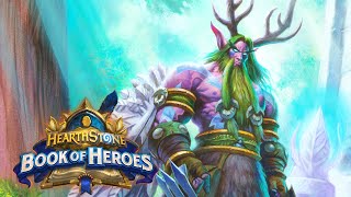 Book of Heroes  Malfurion vs Ragnaros Hearthstone [upl. by Drofkcor]