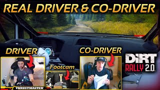 A Real CoDriver Reads Me Pacenotes In DiRT Rally 20 [upl. by Arem362]